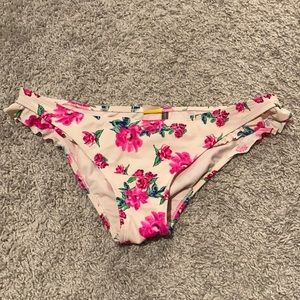 Rose Ruffle Swim Bottoms